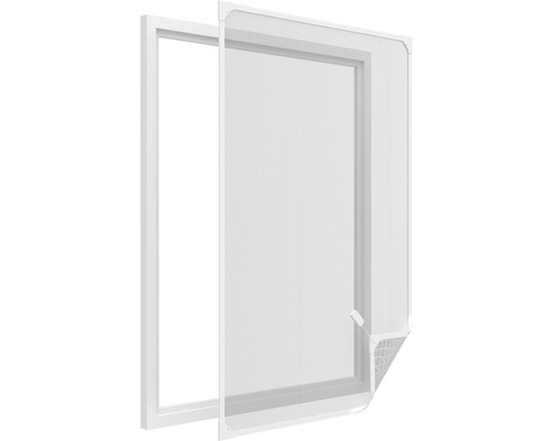 Protection contre les pollens home protect cadre magnétique sans perçage blanc 120x140 cm