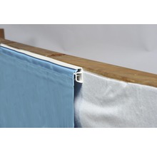 Detailansicht einer Poolfolienbefestigung mit Einhängeprofil