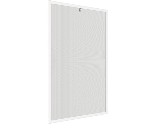 Moustiquaire home protect fenêtre à cadre aluminium blanc 100x120 cm