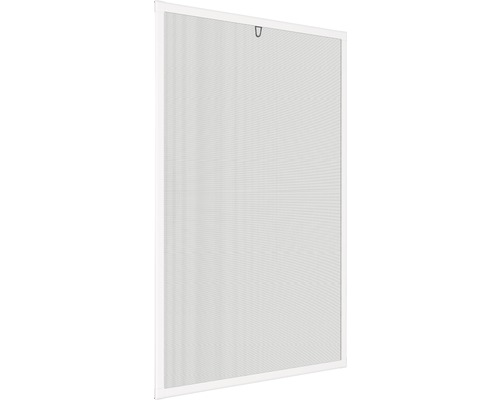 home protect Rahmenfenster Insektenschutz Aluminium weiss 100x120 cm Insektenschutzgitter mit Rahmen für Fenster