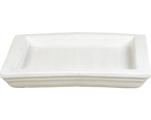 Cache-pot Lafiora 30 x 30 cm terre cuite blanc
