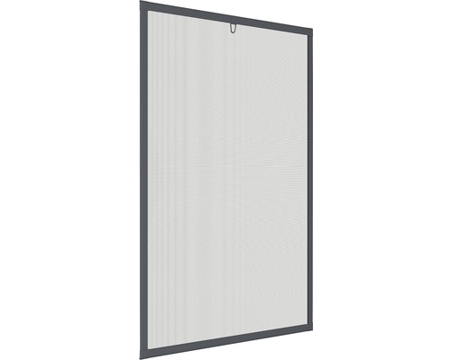 Moustiquaire home protect fenêtre à cadre aluminium anthracite 100x120 cm