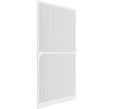 Moustiquaire home protect porte à cadre aluminium avec connecteur métallique blanc 100x210 cm-thumb-0