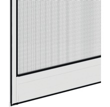 Moustiquaire home protect porte à cadre aluminium avec connecteur métallique blanc 100x210 cm-thumb-5