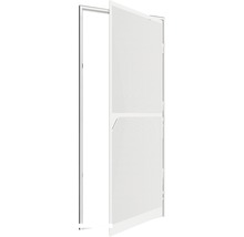 Moustiquaire home protect porte à cadre XL aluminium avec cadre de serrage blanc 120x240 cm-thumb-0