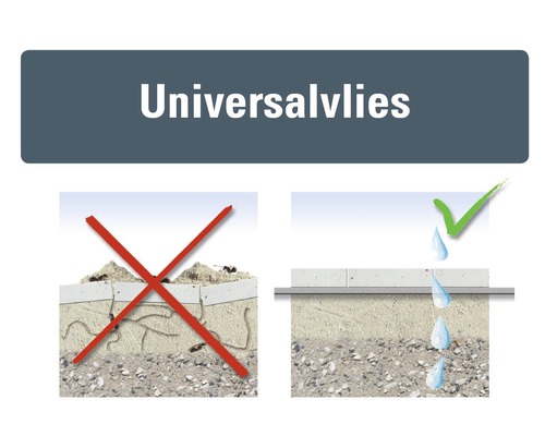 Universelles Vlies schützt vor Ungeziefer und lässt Wasser durch