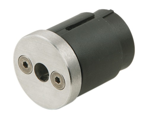 Raccord cylindrique avec deux vis