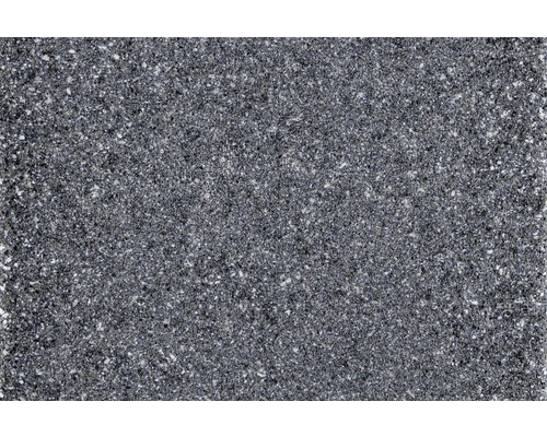 Nahaufnahme einer dunklen Arbeitsplatte mit gesprenkelter Oberfläche