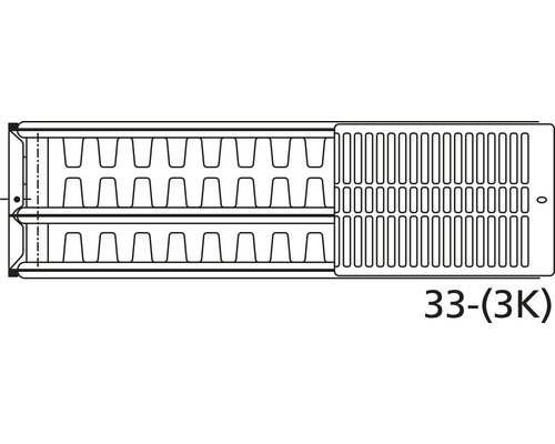 Heizkörper Typ 33 Schema