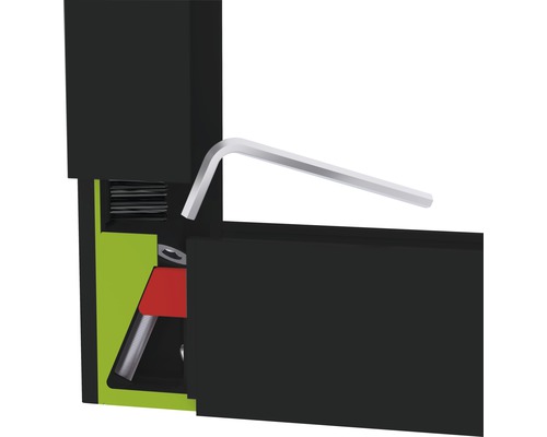 Innensechskantschlüssel zur Montage eines Bauteils