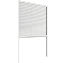 Insektenschutz home protect Plissee-Dachfenster Aluminium weiss 130x160 cm-thumb-2