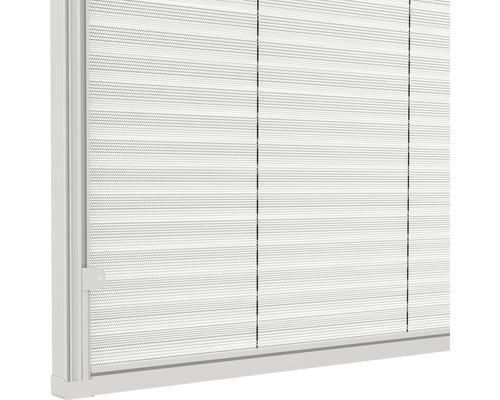 Store plissé à plis horizontaux pour la décoration de fenêtres et l''intimité