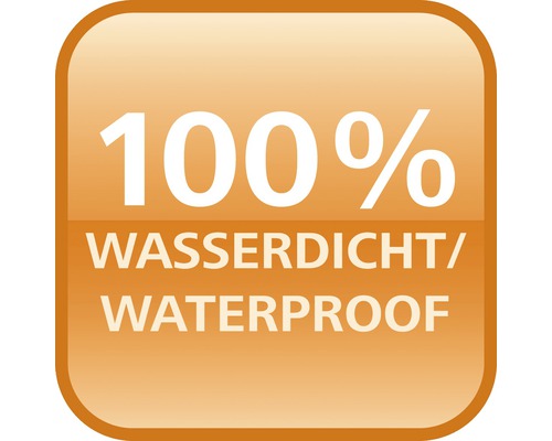 Symbole : 100 % étanche