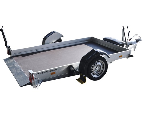 Remorque Humbaur avec plateau ouvert
