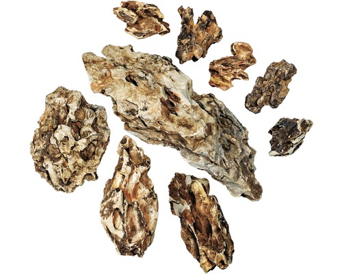 Dekoratives Drachenstein-Set für Aquarien und Terrarien, bestehend aus mehreren Steinen