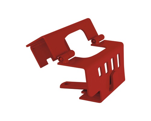 Protection de soupape rouge en métal