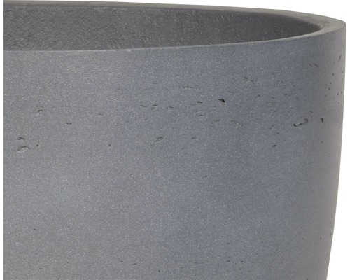 Gros plan d''un pot de fleurs en béton