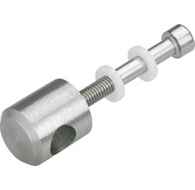Befestigungselement aus Metall mit Schraubgewinde und Unterlegscheiben