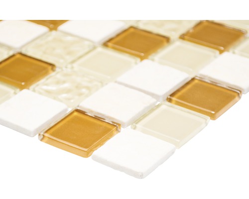 Mosaikfliese aus Glas