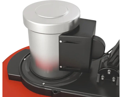 Detailansicht einer Poliermaschine