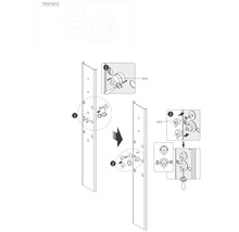 Instructions de montage pour un ensemble de robinetterie de salle de bains