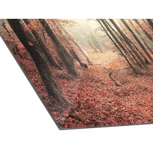 Panneau décoratif avec un motif d''arbres dans la forêt