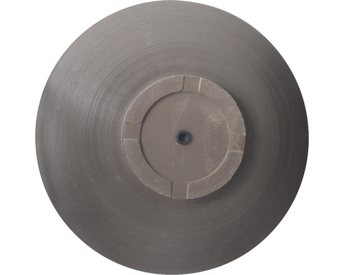 Unterseite eines Pflanzgefäßes mit Wasserablaufloch