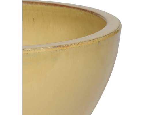 Detailansicht einer Keramik Pflanzschale