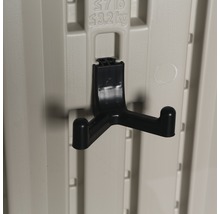 Crochet pour armoire à outils de jardin
