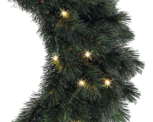 Künstliche Tannengirlande mit Beleuchtung