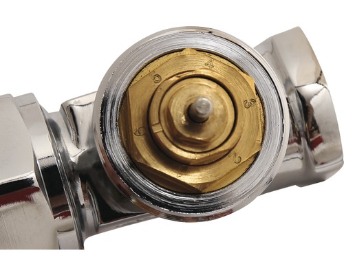 Robinet de radiateur avec raccord thermostatique