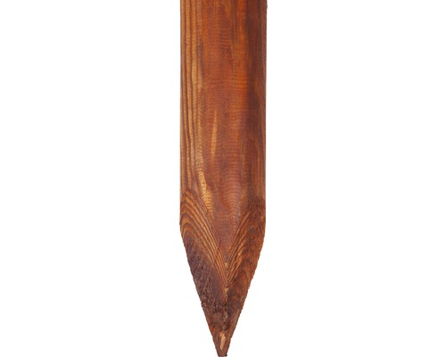 Poteau en bois avec pointe pour clôtures de jardin