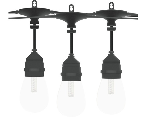 Guirlande lumineuse avec plusieurs lampes