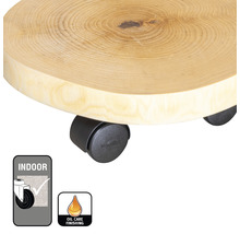 Planche à roulettes en bois avec roulettes pour l''intérieur