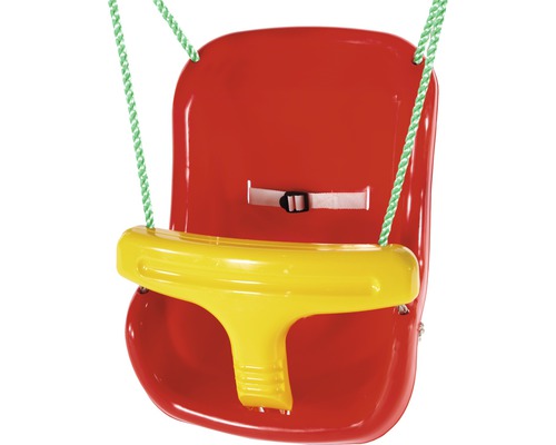 Balancelle pour enfant avec ceinture de sécurité et cordes