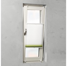 Fenêtre avec store plissé pour la décoration de fenêtre et la protection contre le soleil