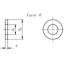 Schéma de la forme R