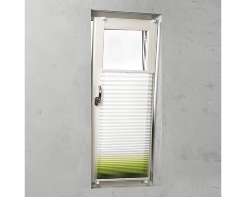 Store plissé sur fenêtre pour le contrôle de la lumière