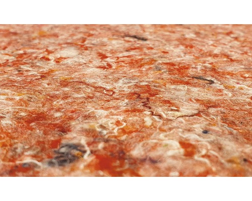 Nahaufnahme einer Dämmmatte aus Fasermaterial