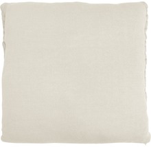 Coussin décoratif Marlin 50x50 cm blanc crème