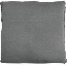 Coussin décoratif Marlin 50x50 cm gris foncé