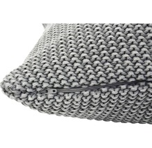 Coussin décoratif Nika 50x50 cm gris clair