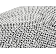 Coussin décoratif Nika 50x50 cm gris clair