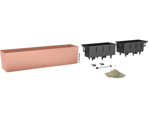 Lechuza Balconera Cottage 80 Pflanzkasten Set mit Bewässerungssystem