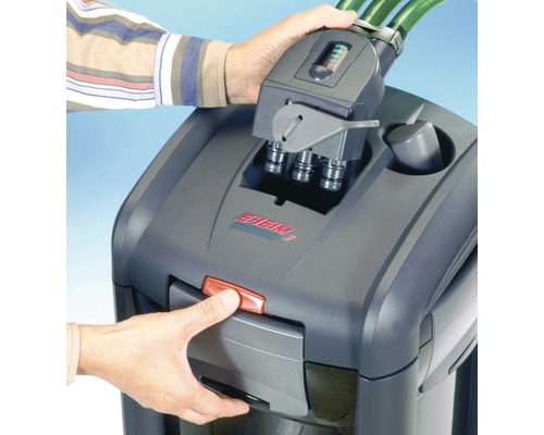 Aquarium Aussenfilter im Betrieb