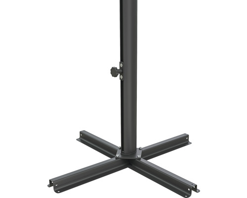 Schirmständer mit Vierfußkreuz für Sonnenschirme