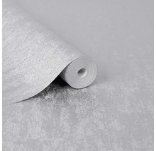 Papier peint intissé 104954 Kabuki Uni Molten argent
