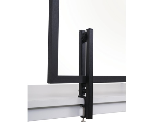 Support de bureau avec pince pour la fixation d''un écran de protection visuelle