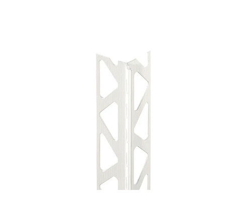 Profilé de protection d'angle CATNIC PVC dur pour une épaisseur d'enduit de 14 mm 2500 x 40 x 40 mm lot = 25 pces