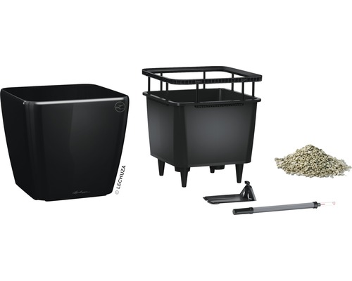 Pot de fleurs Lechuza Classico avec accessoires